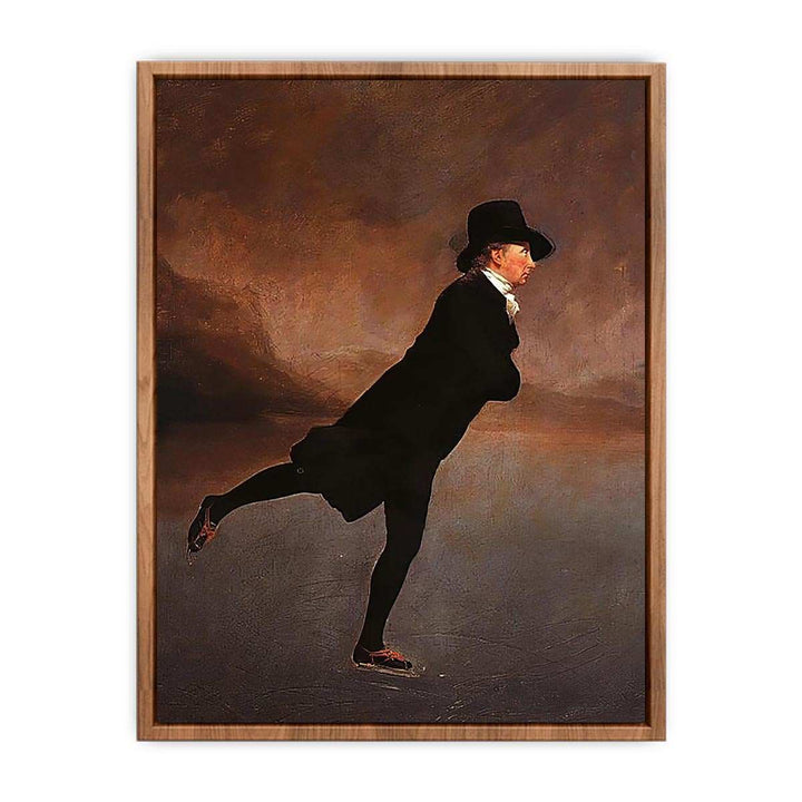 The Reverend Robert Walker skating on Duddingston Loch, 1795  Poster