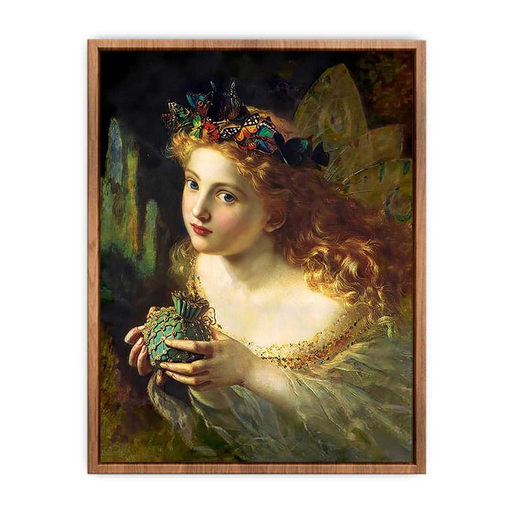 Take the Fair Face of Woman, and Gently Suspending, With Butterflies, Flowers, and Jewels Attending, Thus Your Fairy is Made of Most Beautiful Things', Charles Ede  Poster