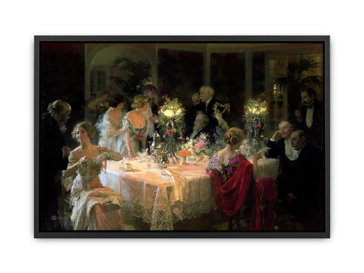 The Dinner Party  Painting