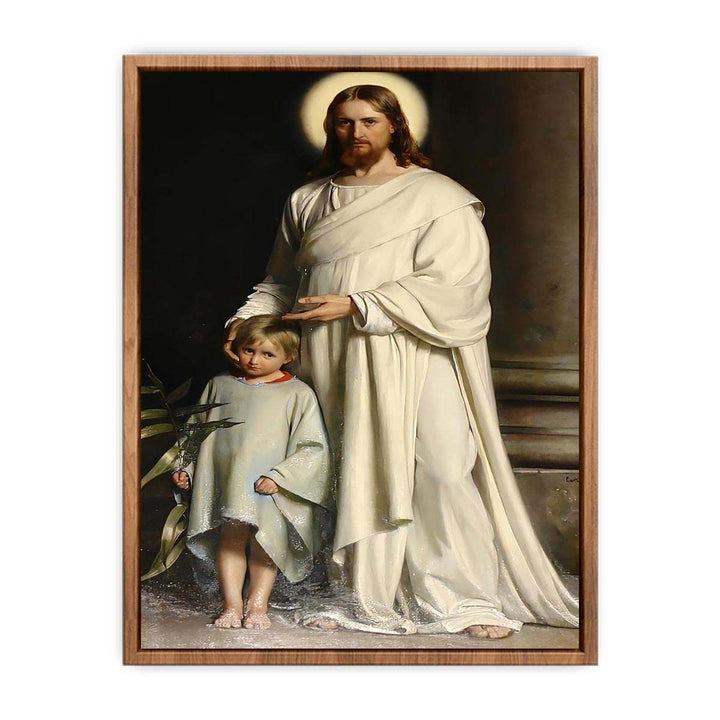 Christ and a Boy  Poster