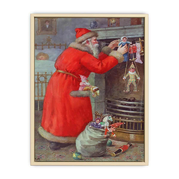 Father Christmas  Art Print