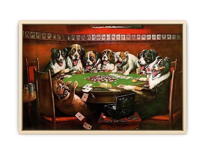 Poker Sympathy  Art Print