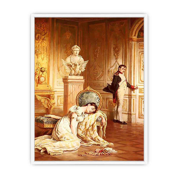 Napoleon's Farewell To Josephine (or My Destiny And France Demand It) Framed Print