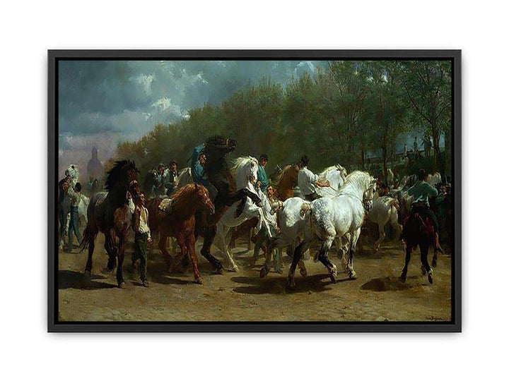 The Horse Fair  Painting