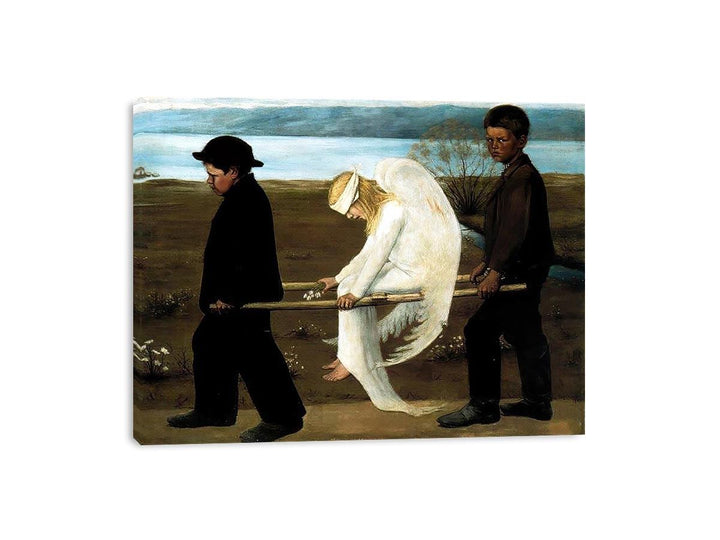 The Wounded Angel from 1903 Canvas Print