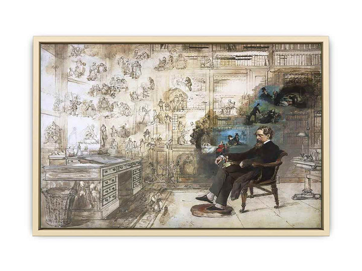 Dickens' Dream  Art Print