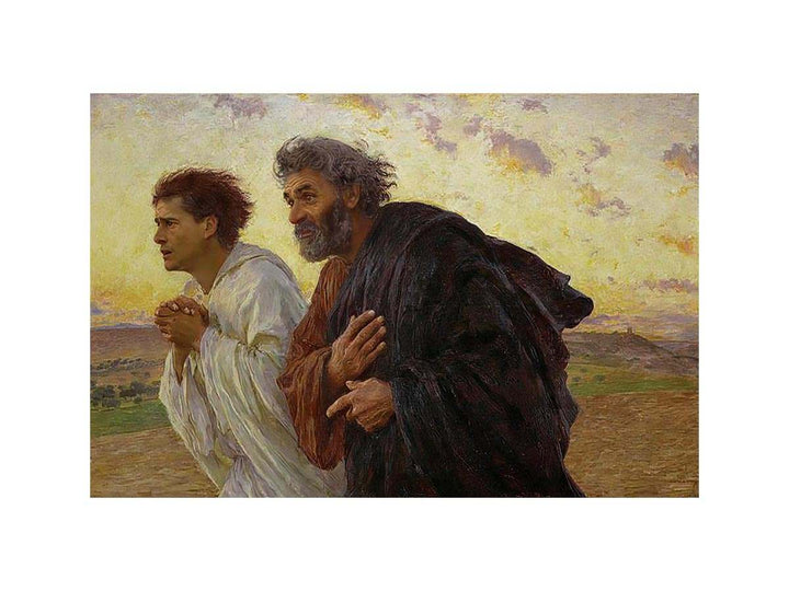 The Disciples Peter and John Running to the Sepulchre on the Morning of the Resurrection
