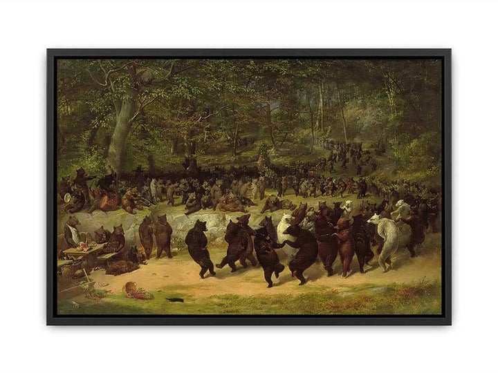 The Bear Dance  Painting