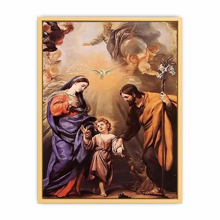 Holy Family Streched canvas