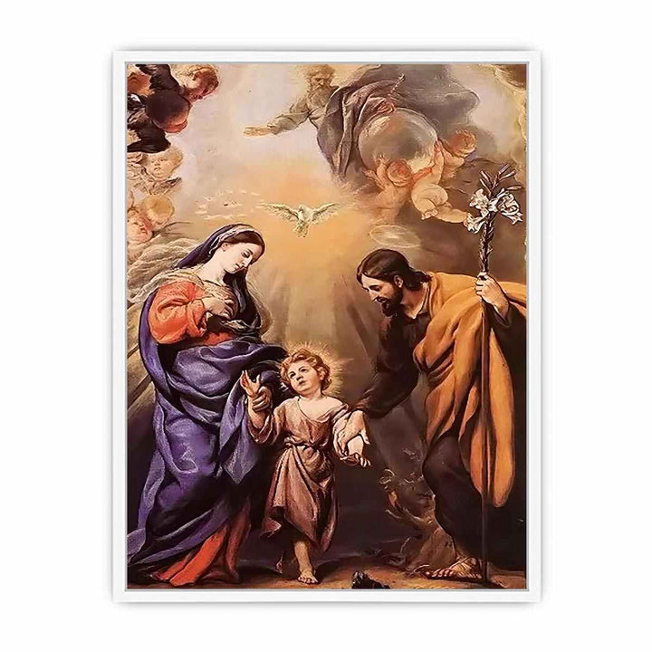 Holy Family Framed Print