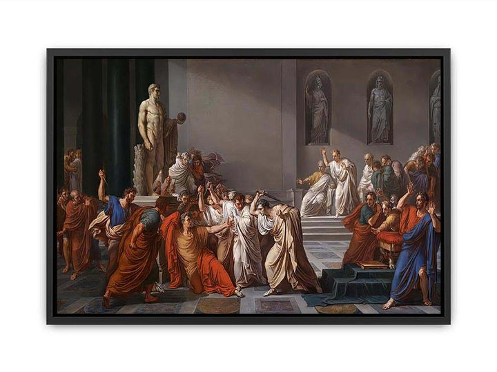 Death of Julius Caesar (100-44 BC)  Painting