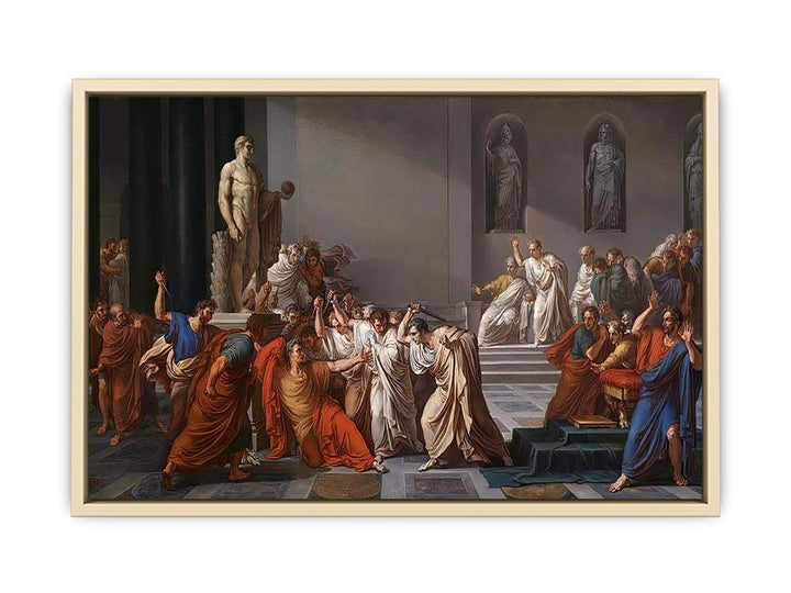 Death of Julius Caesar (100-44 BC)  Art Print