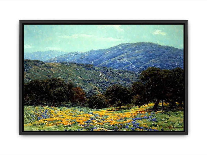 Flowers Under the Oaks  Painting