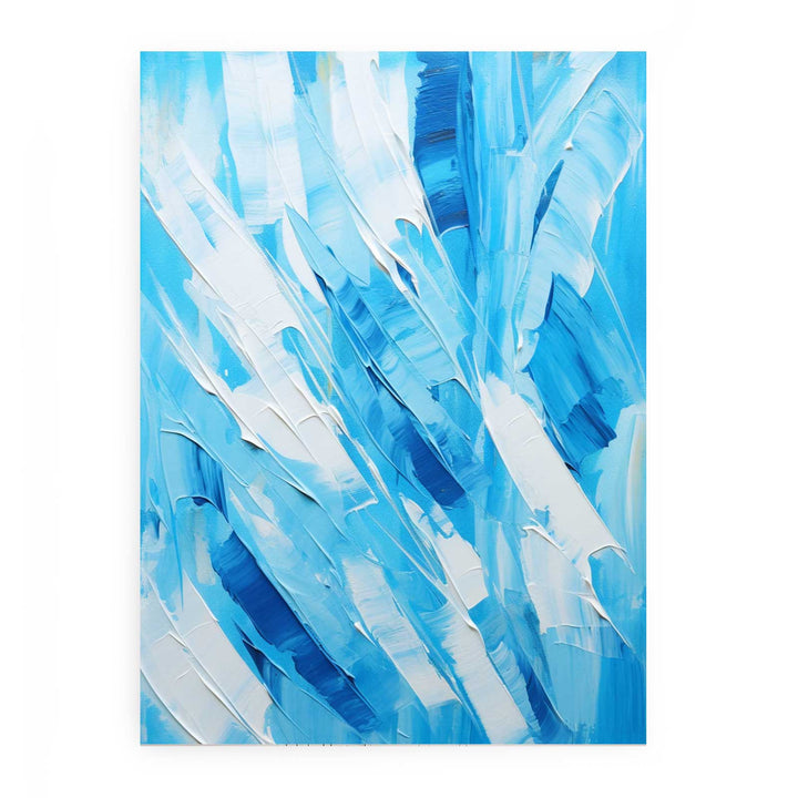 Abstract Blue Painting