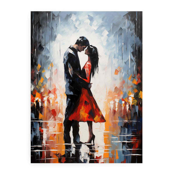 Couple Modern Art Painting 