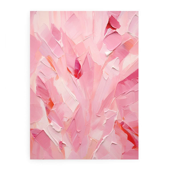 Pink Abstract Painting