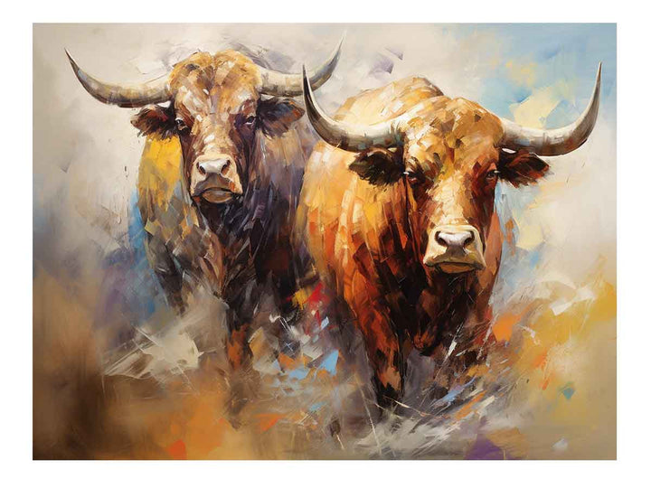 Buffalo Art Painting