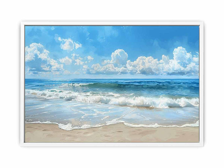 Beautiful  Beach  Framed Print