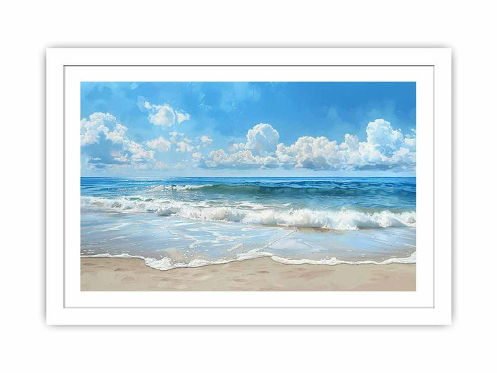 Beautiful  Beach  Streched canvas