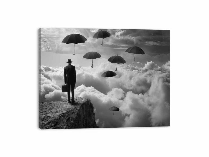 Overwhelmed Canvas Print