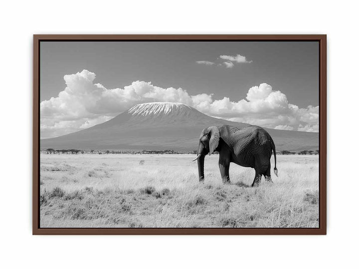 Lonely Elephant   Poster