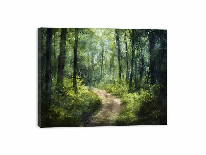 To Forests Canvas Print