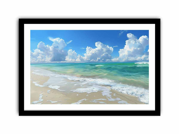 Perfect Beach Day  Art Print