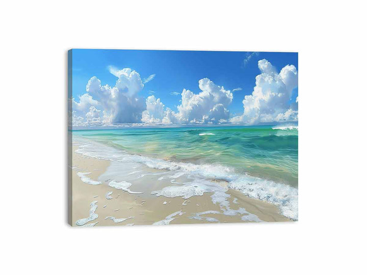 Perfect Beach Day Canvas Print