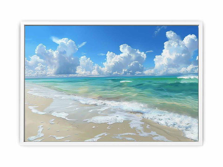 Perfect Beach Day Framed Print