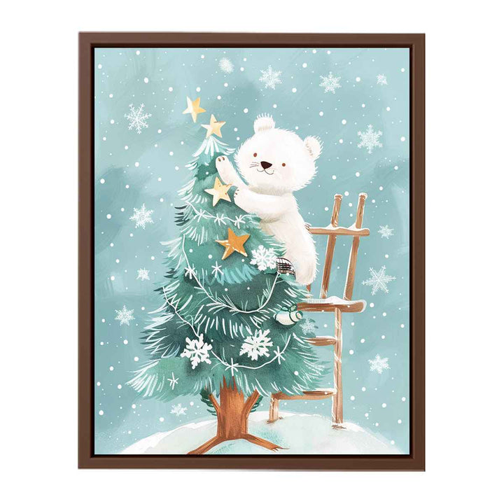 Christmas Teddy  Poster