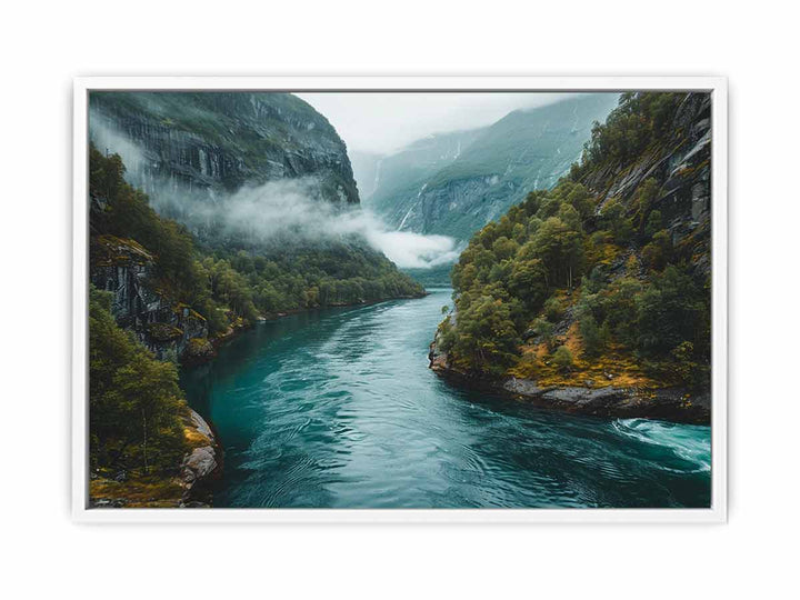 Wild Canyon Framed Print