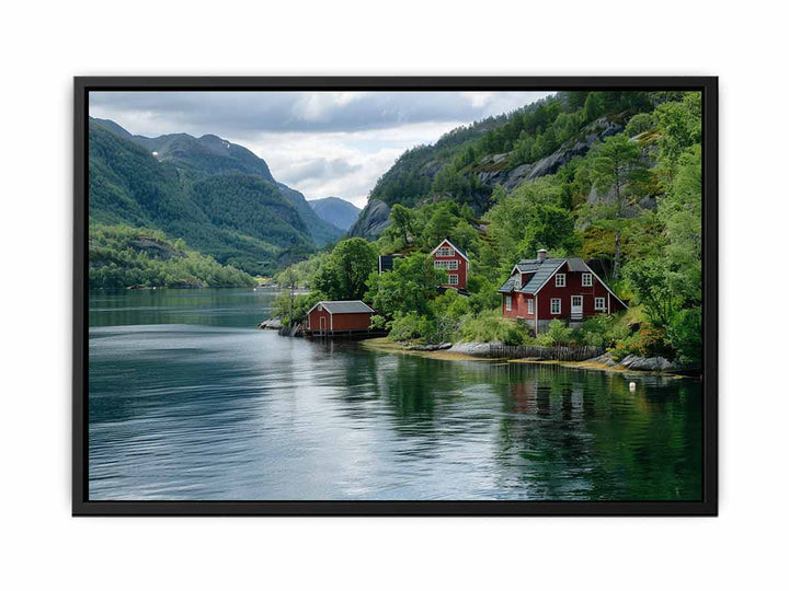 Lake Side  Painting