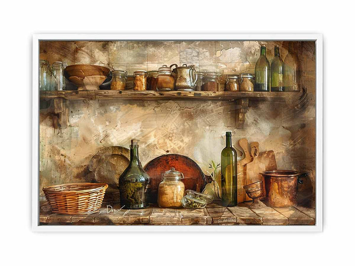 Kitchen Art Framed Print