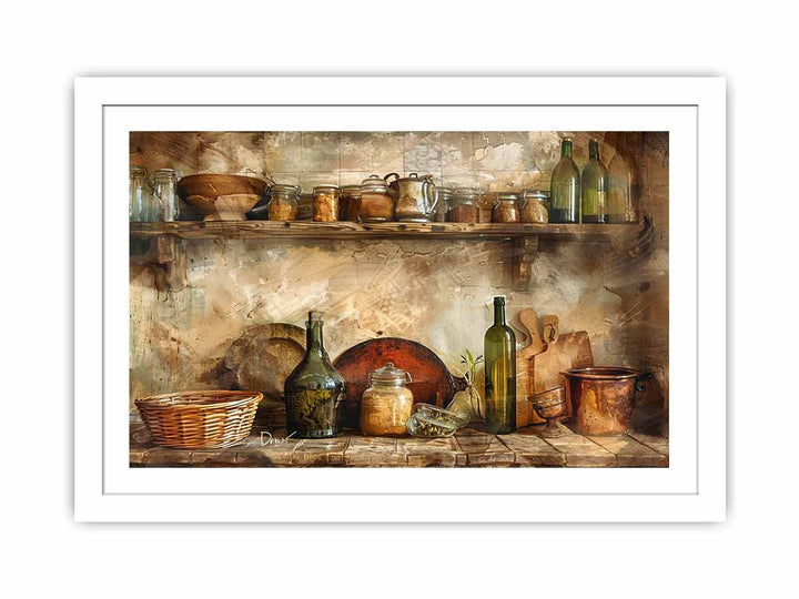 Kitchen Art Streched canvas