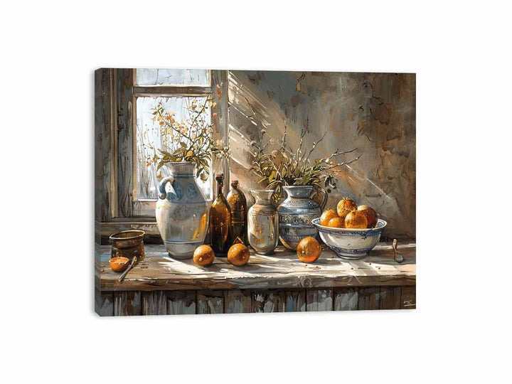 Kitchen Art Canvas Print