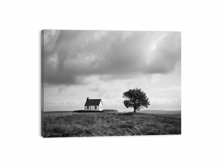 Lonely Home Canvas Print