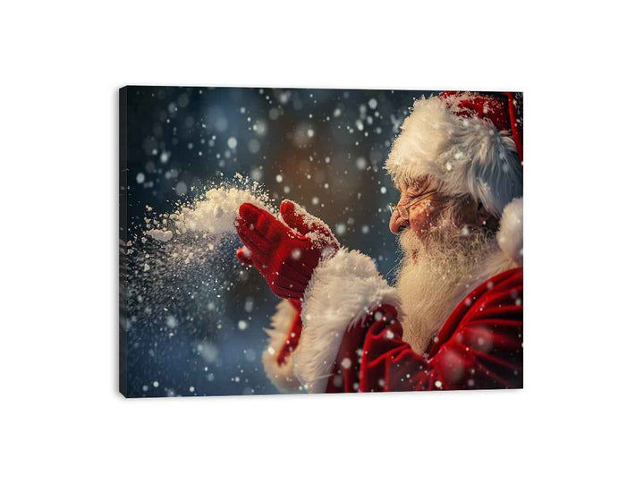 Father Santa Canvas Print