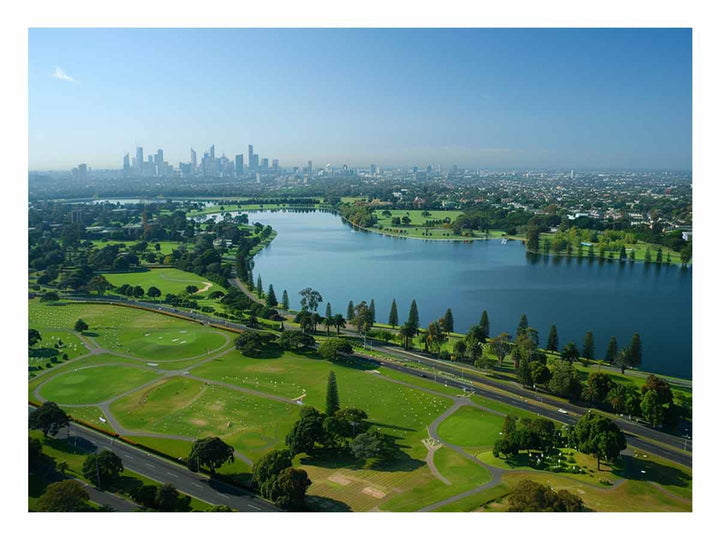 Albert Park Cityscape