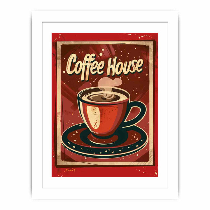 Coffee Poster Streched canvas