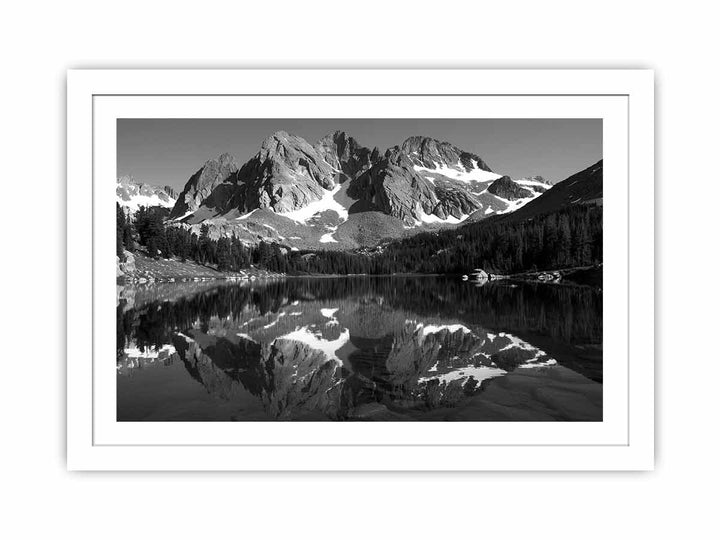 Hallett Peak Reflections Streched canvas