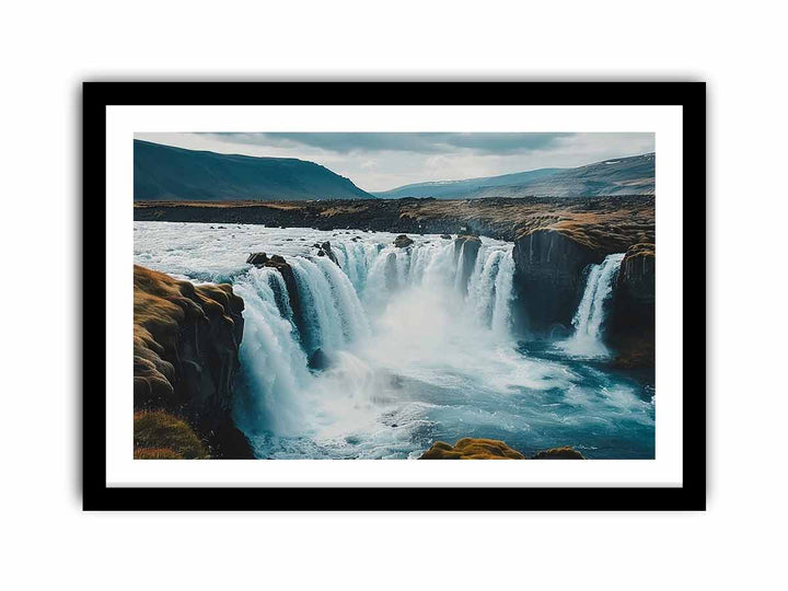 Godafoss Waterfall  Art Print