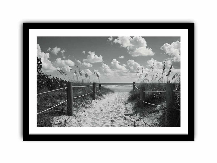 Beach Path  Art Print