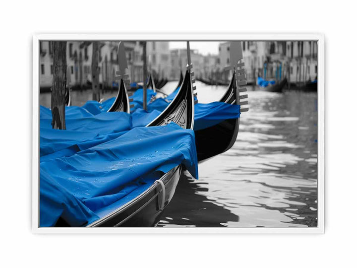 Gondolas  Framed Print