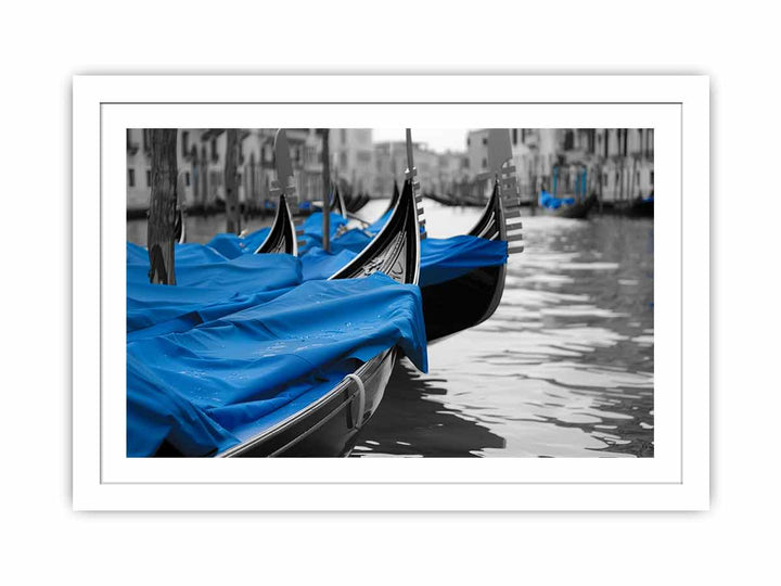 Gondolas  Streched canvas