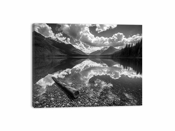 Lake Chiaroscuro Canvas Print