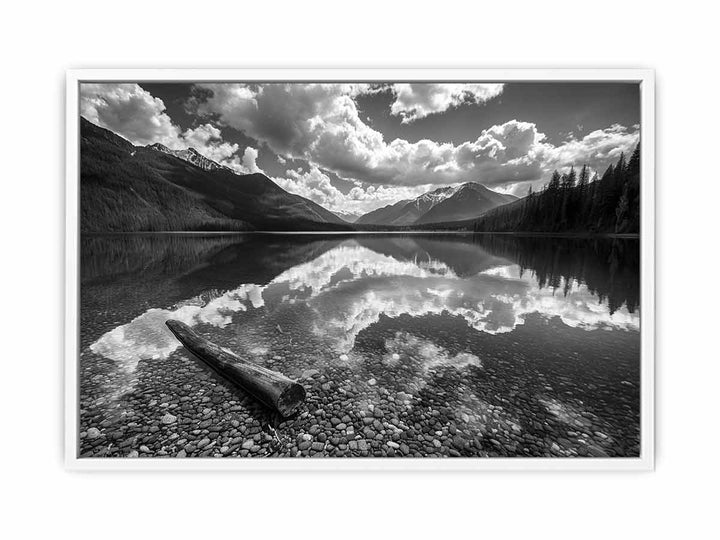 Lake Chiaroscuro Framed Print