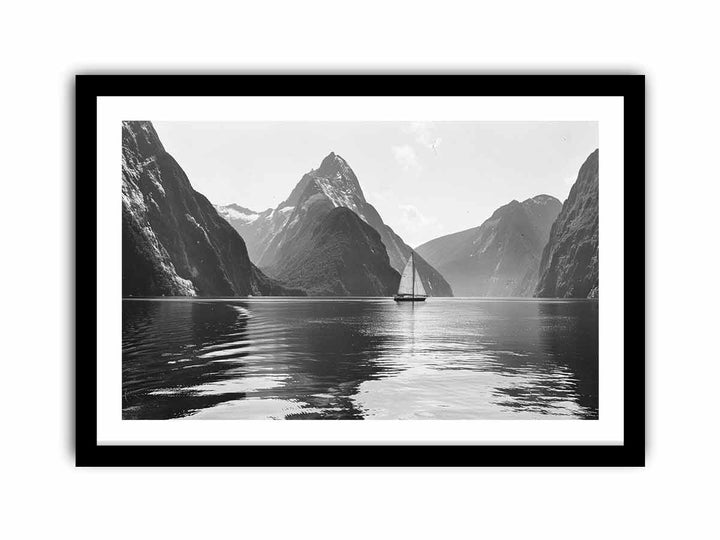 New Zealands Fjords  Art Print