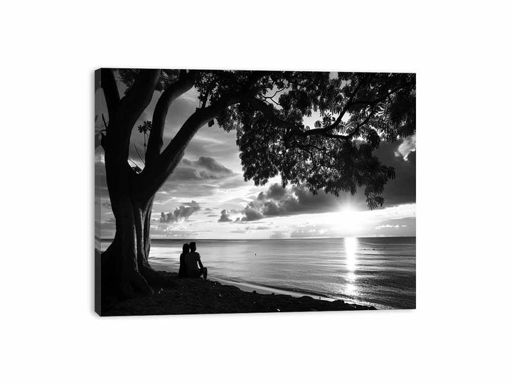 Beach Talk Canvas Print