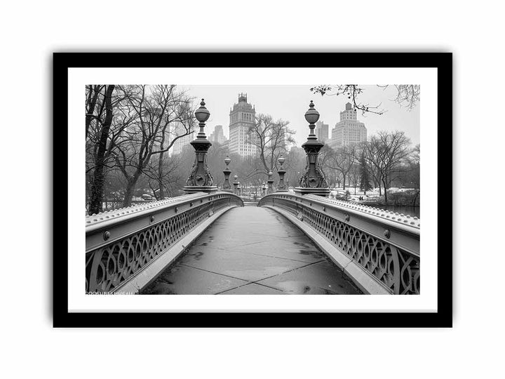 Bow Bridge Central Park  Art Print