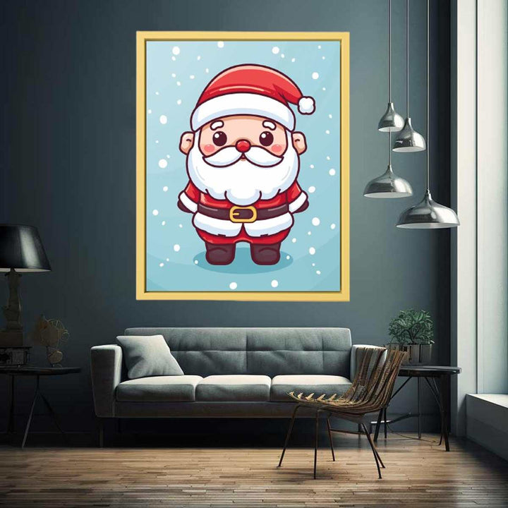 Santa in The Snow 